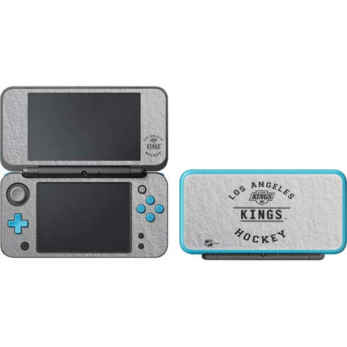 NHL Los Angeles Kings Black Text Nintendo 2DS XL (2017) Skin